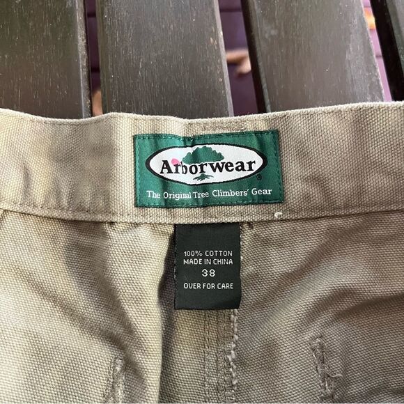 Vintage Arborwear Double Knee Heavyweight Canvas Shorts (38) - Picture 7 of 7